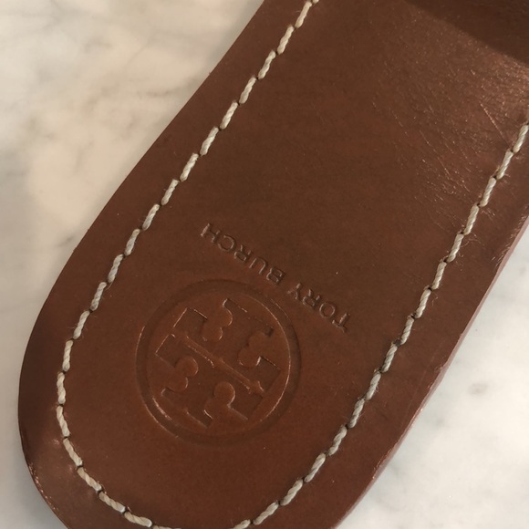 Tory Burch sandal. Tan snake skin - Picture 3 of 5